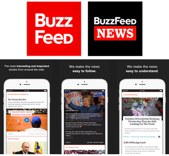 United States App Company Works With BuzzFeed