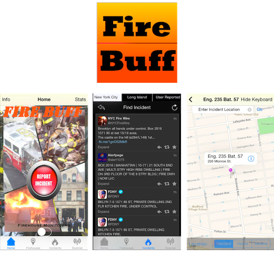 Long Island Mobile App Development Company Creates Fire Buff